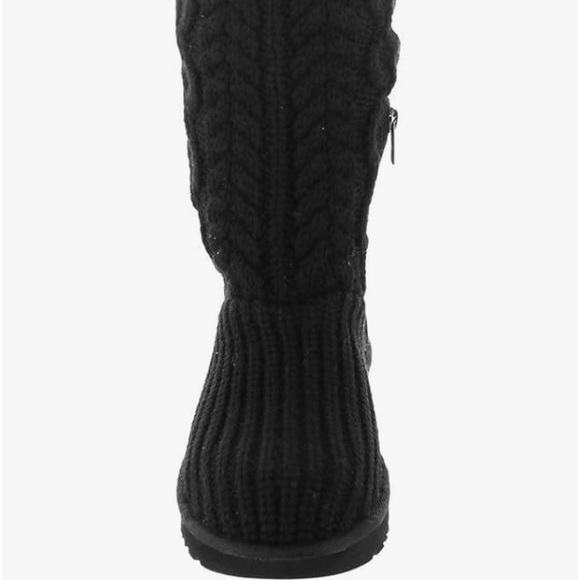 UGG Classic Cardy Cabled Knit Inside Zipper Boots - Picture 11 of 14